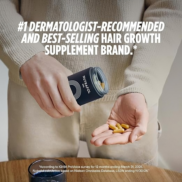 Nutrafol Men's Hair Growth Supplements,
